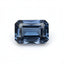 London Blue topaz 1PC Small 7x9 MM Emerald Faceted Blue Splendid Semi Precious Gems