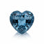 London Blue topaz 1PC Large 12x12 MM Heart Faceted Blue High-Quality Semi Precious Loose Gemstones