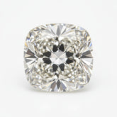 Lab Grown Diamond 1PC Medium 9x9 MM Cushion Faceted White Lustrous Man Made Gems