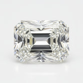 Lab Grown Diamond 1PC Chunky 15x20 MM Emerald Faceted White Polished Man Made Loose Gemstones