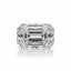 Lab Grown Diamond 1PC Small 6x9 MM Emerald Faceted White Shine Man Made Loose Gems