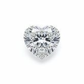 Lab Grown Diamond 10PC Tiny 4x4 MM Heart Faceted White Brilliant Man Made Loose Gemstones