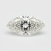 Lab Grown Diamond 1PC Tiny 4x8 MM Marquise Faceted White Superior Man Made Gems