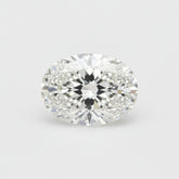 Lab Grown Diamond 1PC Small 7x9 MM Oval Faceted White Sparkling Man Made Loose Gemstone