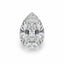 Lab Grown Diamond 1PC Large 8x12 MM Pear Faceted White Sparkling Man Made Gems