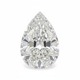 Lab Grown Diamond 1PC Large 9x11 MM Pear Faceted White Brilliant Man Made Loose Gemstones