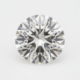 Lab Grown Diamond 1PC Large 12x12 MM Round Faceted White High-Quality Man Made Loose Gemstones