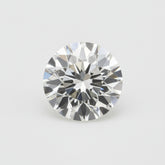 Lab Grown Diamond 1PC Tiny 5x5 MM Round Faceted White Sparkling Man Made Gems