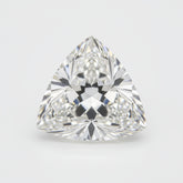 Lab Grown Diamond 1PC Large 12x12 MM Triangle Faceted White High-Quality Man Made Loose Gemstones