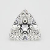 Lab Grown Diamond 1PC Chunky 13x13 MM Triangle Faceted White Natural Man Made Gems