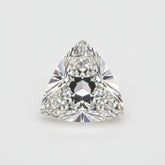 Lab Grown Diamond 1PC Tiny 5x5 MM Triangle Faceted White Sparkling Man Made Gems