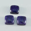 Lapis Lazuli 1PC Large 10x10 MM Cushion Cabochon Blue Splendid semi Precious Gems