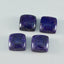 Lapis Lazuli 1PC Medium 9x9 MM Cushion Cabochon Blue Polished semi Precious Precious Gemstone
