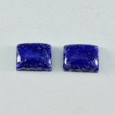 Lapis Lazuli 1PC Large 8x12 MM Emerald Cabochon Blue Pure semi Precious Loose Gemstones