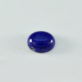 Lapis Lazuli 1PC Large 9x11 MM Oval Cabochon Blue Polished semi Precious Precious Gemstone