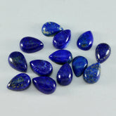 Lapis Lazuli 1PC Small 6x9 MM Pear Cabochon Blue Splendid semi Precious Gems