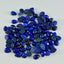 Lapis Lazuli 10PC Tiny 3x5 MM Pear Cabochon Blue Fiery semi Precious Loose Gemstone