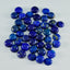 Lapis Lazuli 10PC Tiny 5x5 MM Round Cabochon Blue Shine semi Precious Loose Gems
