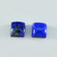 Lapis Lazuli 10PC Tiny 3x3 MM Square Cabochon Blue Sparkling semi Precious Semi Precious Gemstone