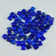 Lapis Lazuli 10PC Tiny 5x5 MM Square Cabochon Blue Splendid semi Precious Gems
