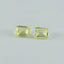 Lemon Quartz 10PC Tiny 4x6 MM Emerald Faceted Yellow Pure Semi Precious Loose Gems