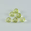 Lemon Quartz 1PC Small 7x7 MM Heart Faceted Yellow Splendid Semi Precious Gems