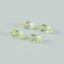 Lemon Quartz 10PC Tiny 4x6 MM Oval Faceted Yellow Shine Semi Precious Loose Gems