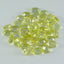 Lemon Quartz 1PC Small 7x9 MM Oval Faceted Yellow Genuine Semi Precious Loose Gems