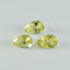 Lemon Quartz 1PC Large 10x12 MM Pear Faceted Yellow Superior Semi Precious Gems
