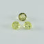 Lemon Quartz 1PC Small 8x8 MM Round Faceted Yellow Luster Semi Precious Loose Gems