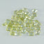 Lemon Quartz 10PC Tiny 3x3 MM Square Faceted Yellow Fiery Semi Precious Gems