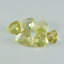 Lemon Quartz 10PC Tiny 4x4 MM Triangle Faceted Yellow Brilliant Semi Precious Loose Gems