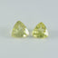 Lemon Quartz 1PC Small 7x7 MM Triangle Faceted Yellow Splendid Semi Precious Gems