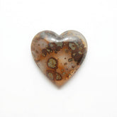 Moss Agate 10PC Tiny 4x4 MM Heart Cabochon Green Brilliant semi Precious Loose Gems