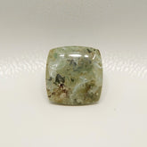 Moss Agate 1PC Tiny 6x6 MM Square Cabochon Green Pure semi Precious Loose Gems