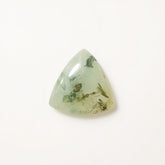 Moss Agate 1PC Tiny 6x6 MM Triangle Cabochon Green Fine semi Precious Semi Precious Gemstone