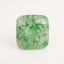 Moss Agate 1PC Tiny 5x5 MM Cushion Faceted Green Sparkling Semi Precious Gems