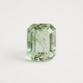 Moss Agate 1PC Tiny 4x6 MM Emerald Faceted Green Sparkling Semi Precious Loose Gemstone