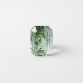 Moss Agate 1PC Large 9x11 MM Emerald Faceted Green High-Quality Semi Precious Loose Gems