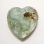 Moss Agate 1PC Chunky 15x15 MM Heart Faceted Green Superior Semi Precious Loose Gemstone