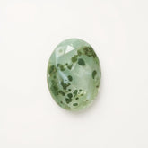 Moss Agate 1PC Tiny 3x5 MM Oval Faceted Green High-Quality Semi Precious Loose Gems