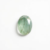 Moss Agate 1PC Small 6x9 MM Oval Faceted Green Pure Semi Precious Loose Gems