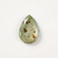 Moss Agate 1PC Small 6x8 MM Pear Faceted Green Fine Semi Precious Loose Gemstone