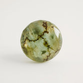 Moss Agate 1PC Chunky 15x15 MM Round Faceted Green Superior Semi Precious Loose Gemstone
