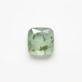 Moss Agate 1PC Tiny 6x6 MM Square Faceted Green Polished Semi Precious Loose Gems