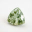Moss Agate 1PC Large 10x10 MM Triangle Faceted Green Shine Semi Precious Loose Gems