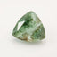 Moss Agate 1PC Large 12x12 MM Triangle Faceted Green High-Quality Semi Precious Loose Gemstones