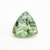 Moss Agate 1PC Chunky 15x15 MM Triangle Faceted Green Superior Semi Precious Loose Gemstone