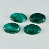 Malachite 1PC Large 8x12 MM Oval Cabochon Green Superior semi Precious Semi Precious Gemstone