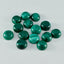 Malachite 1PC Small 8x8 MM Round Cabochon Green Fiery semi Precious Semi Precious Gemstone